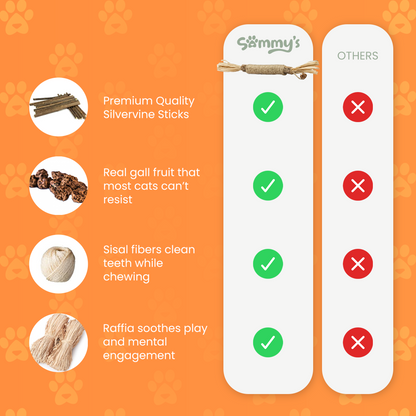 Les bâtonnets dentaires de Sammy